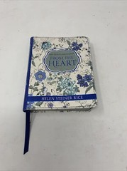 One-Min Devotions From the Heart Lux-Leather – Leather Bound – GOOD