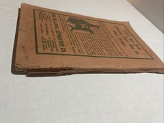 Antique 1910 Die Welt Am Abgrund Vorbei By Henry Bastide Rare German Book