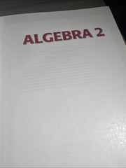McDougal Littell Algebra 2 (Holt McDougal Larson Algebra 2) – Good/ACCEPTABLE