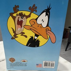 Looney Tunes Jumbo Coloring & Activity Book Illustrated PB 1999 Landoll English