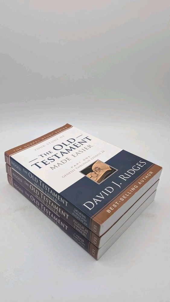 Your Study of the Old Testament Made Easier Set David Ridges READ