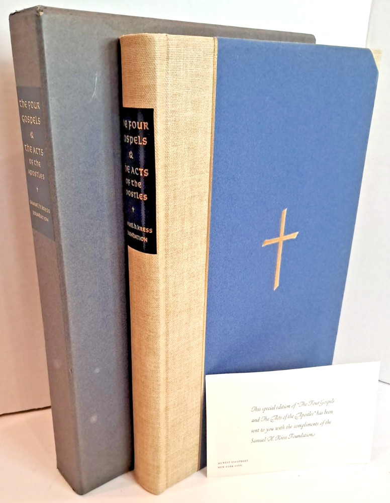 The Four Gospels & the Acts of the Apostles (1959) Special Edition Hardcover