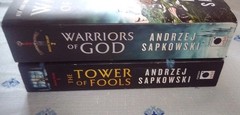 Andrzej Sapkowski Hussite books #1 _ #2 PB Tower of Fools Warrior of God 1st Ed