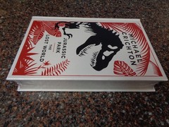Jurassic Park & The Lost World Hardcover Leather Bound (Sealed, New) Crichton