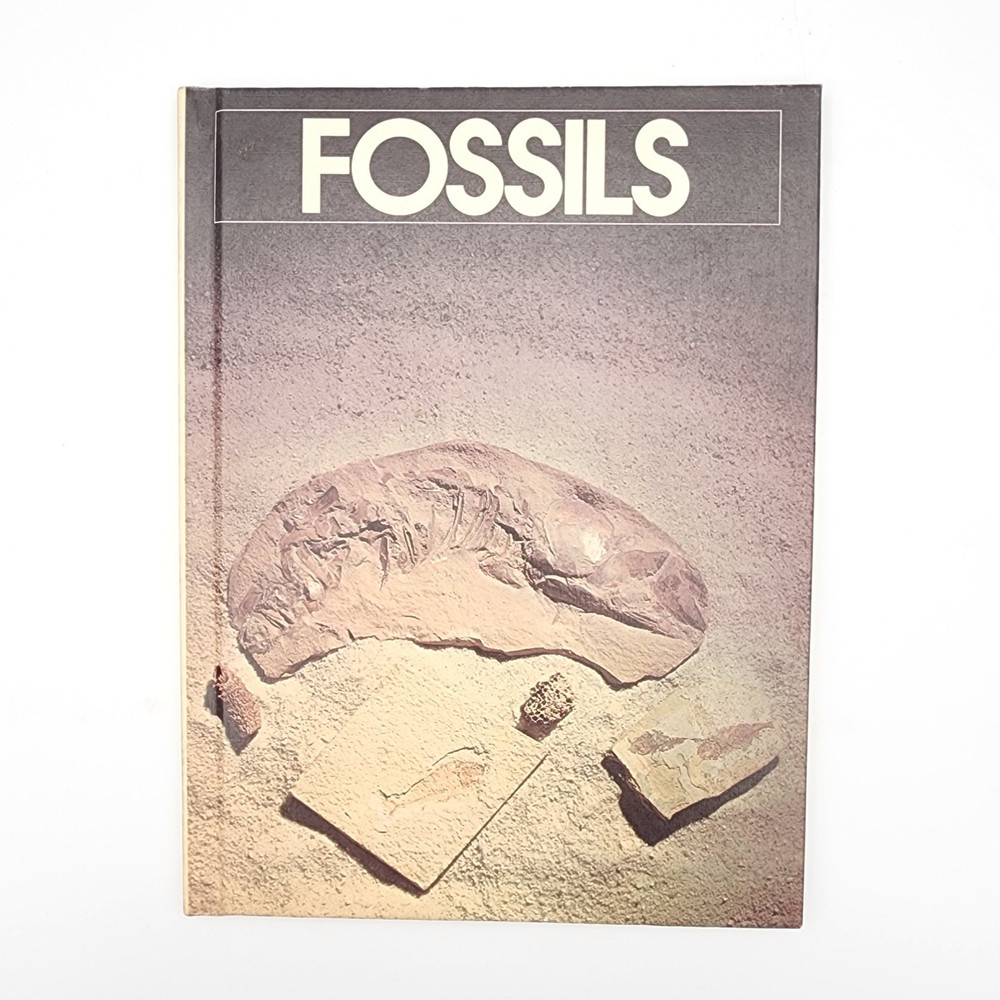 Fossils John Burton Hardcover Book Illustrated John Barber Grosset & Dunlap 1976