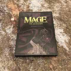 Mage The Ascension Limited Edition Slipcover Rulebook