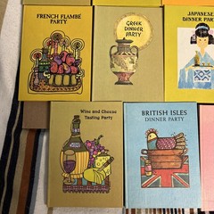 Lot of 23 Kaufman International Dinner party series Buzza Books 1971