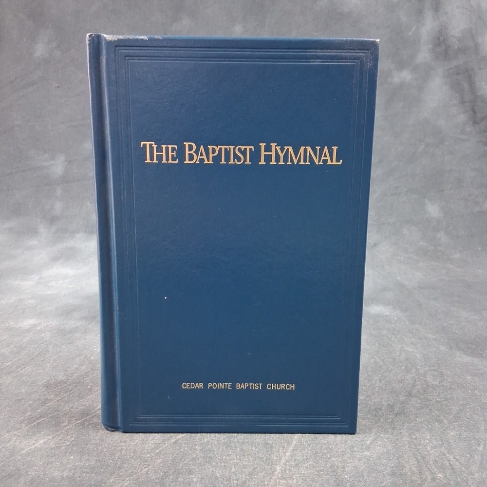 The Baptist Hymnal Prussian Blue Hardcover Baptist Convention Press 3rd Printing
