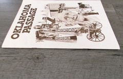 Oklahoma Passage Production Booklet 1989 TV Mini Series, 1889 Land Run 100 Years