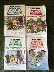 LOT Of 4 Star Wars Jedi Academy Books Jeffrey Brown Jarrett J. Krosoczka
