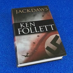 JACKDAWS: BY KEN FOLLET HARDCOVER BOOK SHIPS FREE