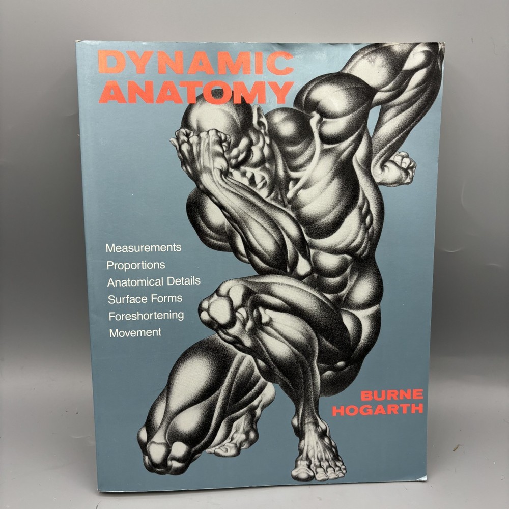 Dynamic Anatomy – Paperback By Hogarth, Burne Good Condition First Printing