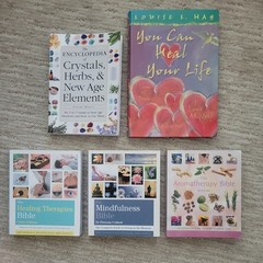 Lot 5 Books Louise Hay Alternative Medicine Aromatherapy Essential Oils etc…