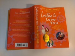 SIGNED Love Theoretically And Loathe To Love You by Ali Hazelwood Hardcover Auto