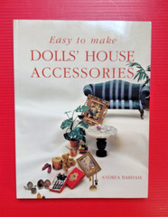 Easy to Make Dolls’ House Accessories Paperback by Andrea Barham 168 Pages NICE
