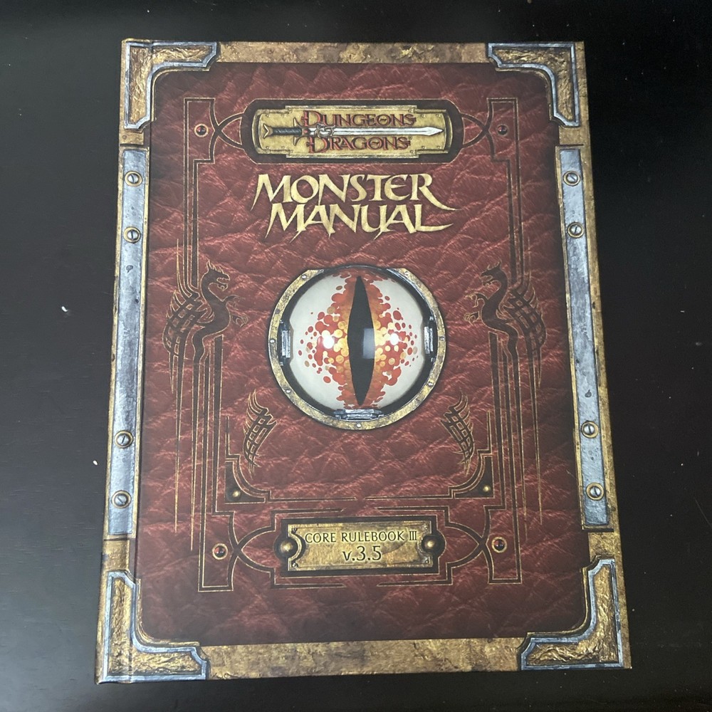 Premium Edition Dungeons and Dragons 3.5 Monster Manual Foil Collectors