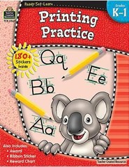 Ready-Set-Learn: Printing Practice Grd K-1 by Teacher Created Resources