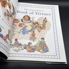 The Children’s Book of Virtues William J Bennett First Edition Hardcover