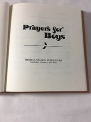 „PRAYERS FOR BOYS” BOOK – 123 PAGES – 1981 – Pocket Size