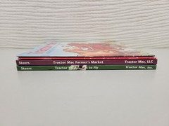 Lot of 4 Tractor Mac Series Paperback and Hardcover Books by Billy Steers