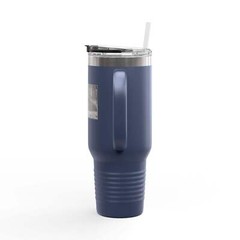 Wildlife-Inspired Insulated Travel Mug – 40oz with Bison Design
