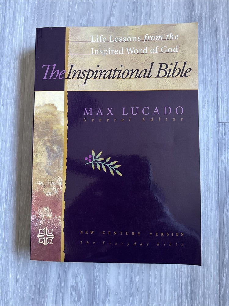 Inspirational Study Bible: Life Lessons from the Inspired Word of God