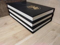 Lot Of 3 Agatha Christie Bantam Black Leatherette