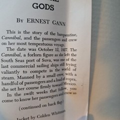 Twilight for the Gods Ernest Gann Sloane Historical Fiction 1956 HC 212 Pages