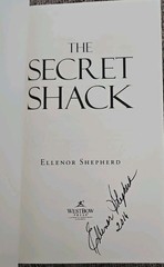 Secret Shack by Ellenor Shepherd Autographed New Free Shipping