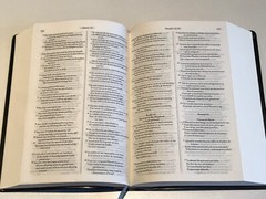 French English Parallel Bible,ESV English Standard,Revised Segond Colombe Black