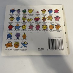 Vintage Little Miss Books Lot Of 4 1998 Books 1,15,17&29 Roger Hargreaves