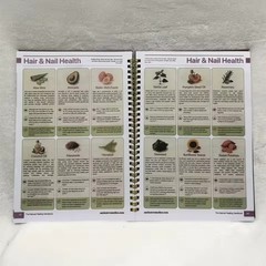 The Natural Healing Handbook, Spiral-Bound Guide for Herbal Remedies and Natural