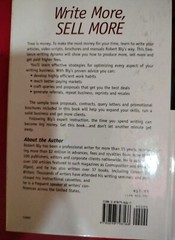 Write More, Sell More by Robert Bly 1998 Hardcover Very Good