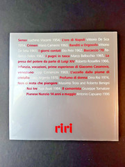 Second Act: A Rediscovery of Italian Cinema 3, by Antonio Monda, 2000, Olivares