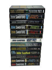 Lot Of 13 John Sanford Thrillers Hardcover Novels – Prey Series Novels