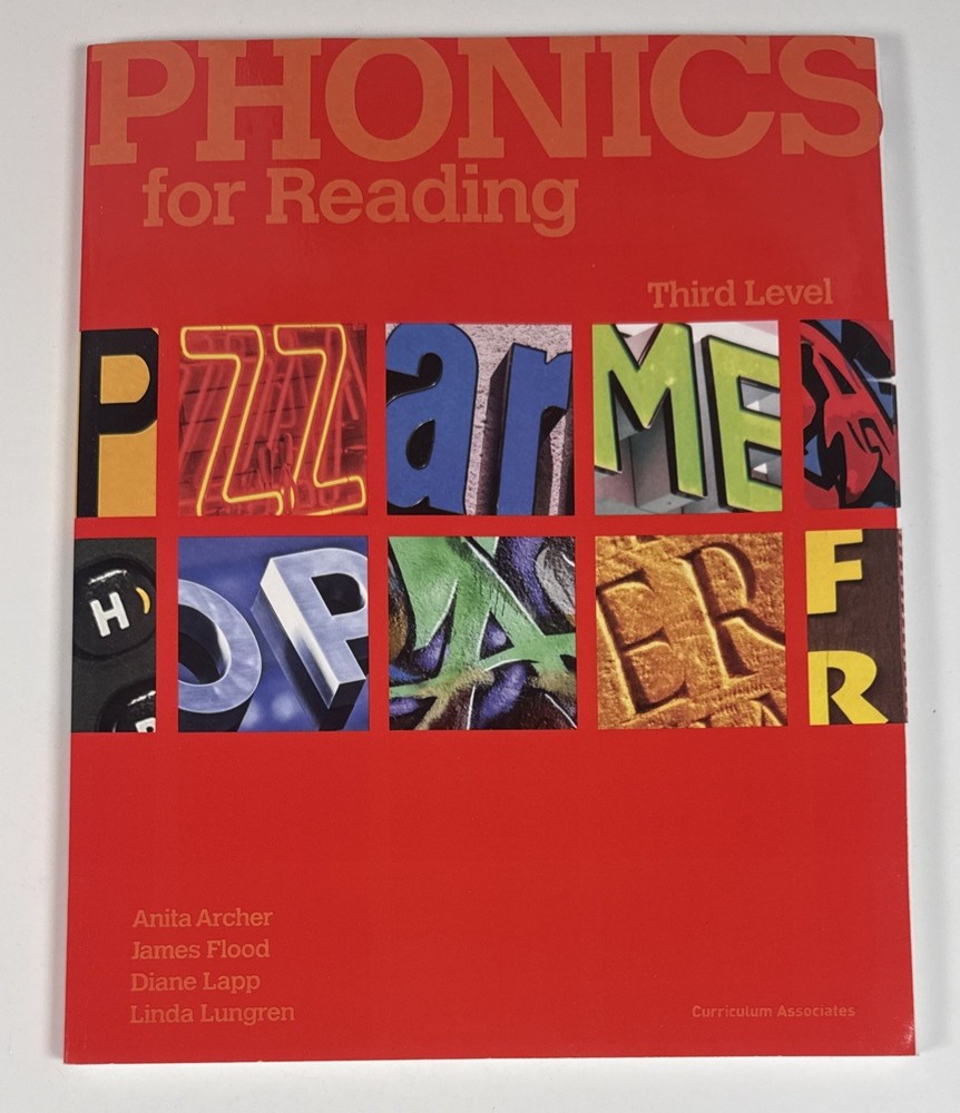 Phonics for Reading Third Level Homeschool Curriculum Associates NEW