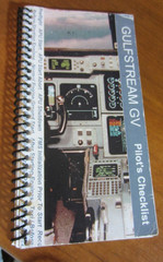 GULFSTREAM GV PILOT’S CHECKLIST AS PICTURED 2019 30 PAGES