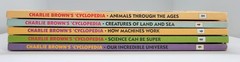 Vintage 1990 Charlie Brown’s 'Cyclopedia HCs Lot of 5: Books 2 4 6 8 9