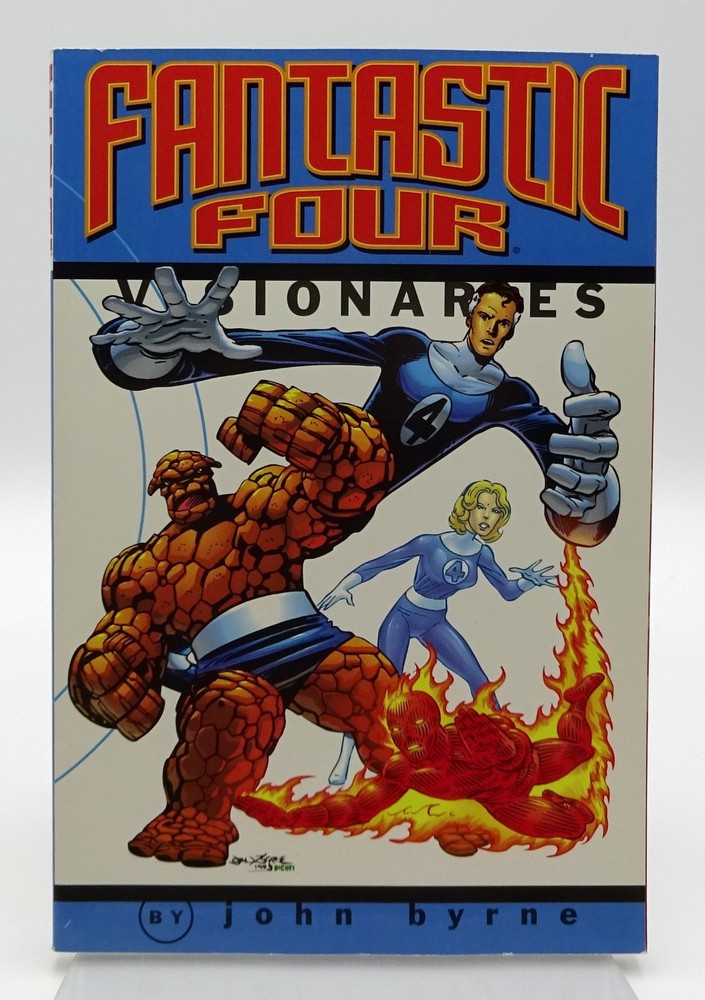 Fantastic Four Visionaries Volume 1 John Byrne Marvel PB 1st Printing 2001