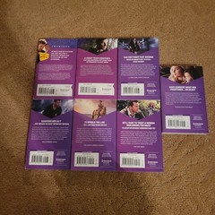 Lot of 7 Harlequin Intrigue Mass Market Paperback Books Juno Rushdan and More