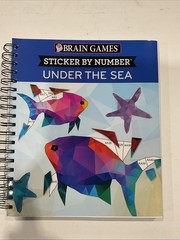 Sticker By Number Under The Sea 156 Pages Fun Art Activity For All Ages