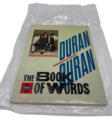 Vintage 1984 Duran Duran The Book Of Words Paperback ISBN 0711905479 Non Fiction