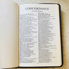 Holy Bible Concordance Red Letter Edition KJV Word Aflame Press 1973 Red Letter
