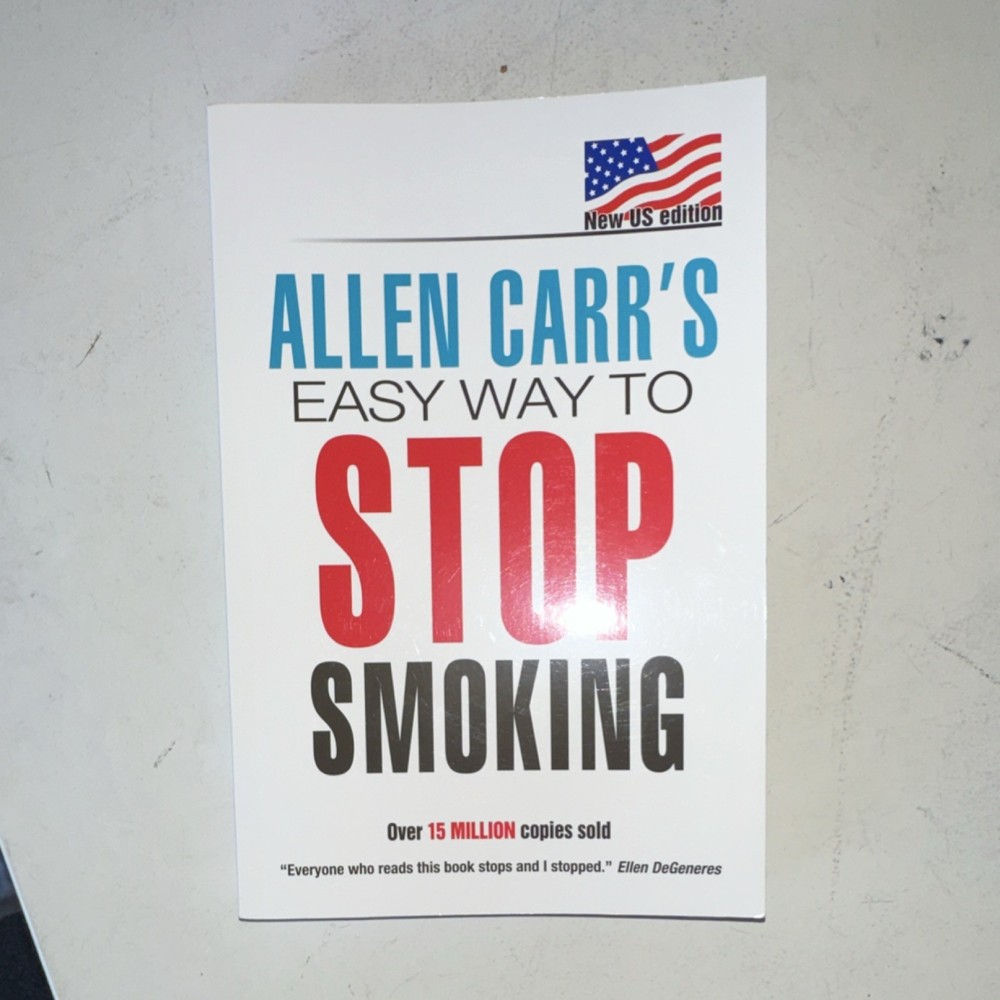 Allen Carr Easy Way to Stop Smoking First US Edition 2011 Trade Paperback