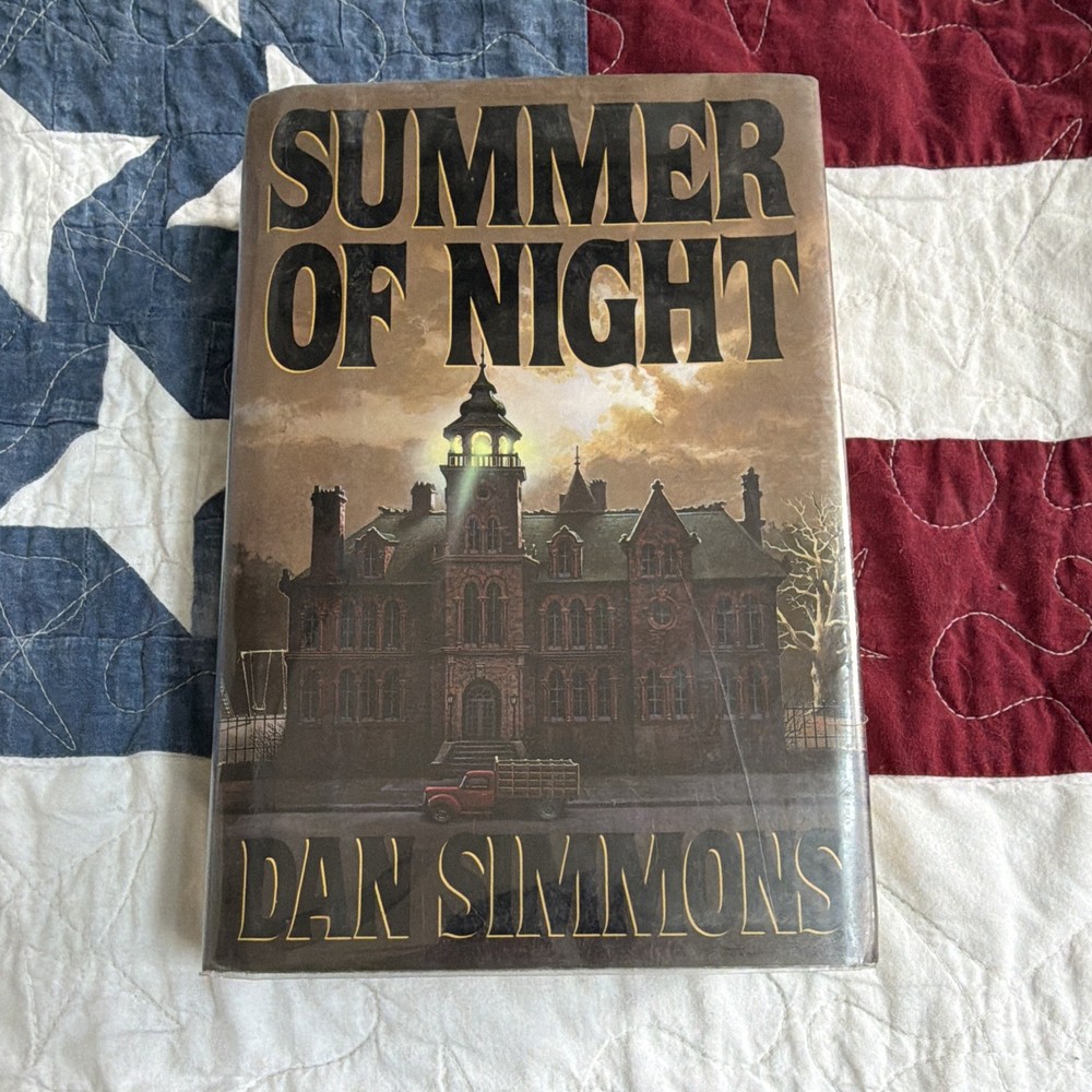Dan Simmons Summer of Night Signed First Edition Hardcover w/ Dust Jacket, 1991