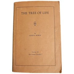 The Tree Of Life Louis G Honecker Vol iI 2 1940 Phamplet