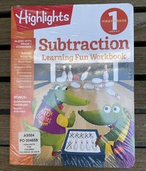Highlights(TM) Learning Fun Workbooks Addition Subtraction Reading & Writing (4)