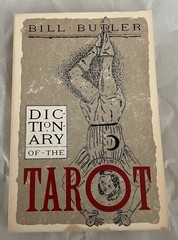 Dictionary of the Tarot Bill Butler 1975 Book Symbolism Cards Unconscious Mind