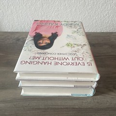 (Lot of 3) Hardcover Books Mindy Kaling And Lena Dunham, Why Not Me? Comedy