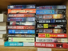 Lot of 10 Harlan Coben Paperback Books Random Mix